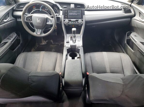 2HGFC2F57HH008041 2017 HONDA CIVIC Silver Вид панелі приладів