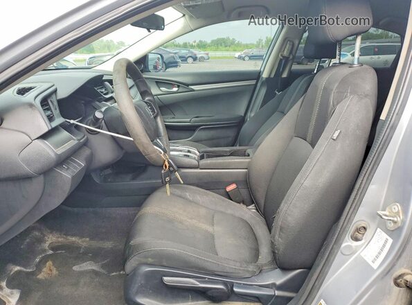 2HGFC2F57HH008041 2017 HONDA CIVIC Silver Вид салону спереду