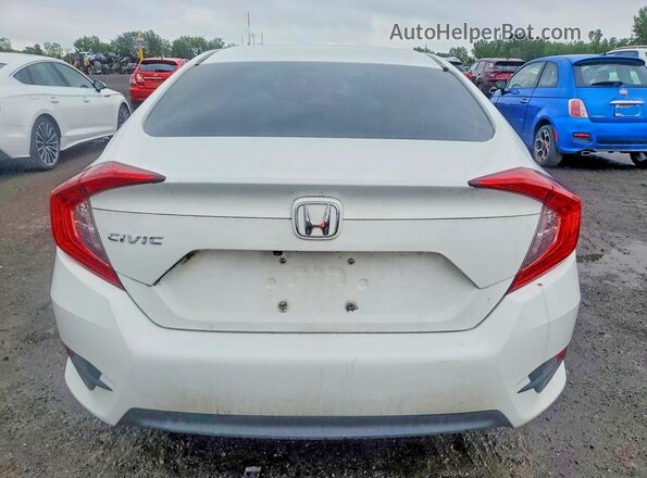2HGFC2F57HH016401 2017 HONDA CIVIC White Rear view