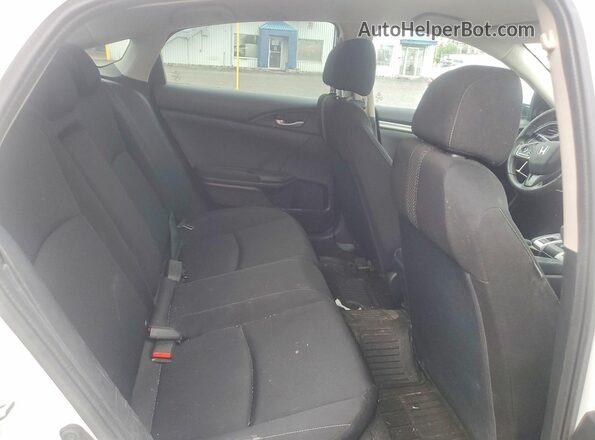 2HGFC2F57HH016401 2017 HONDA CIVIC White Rear seats view