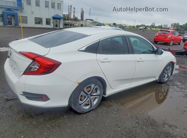2HGFC2F57HH016401 2017 HONDA CIVIC White Rear right