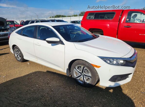 2HGFC2F57HH036552 2017 HONDA CIVIC Белый Передняя правая четверть