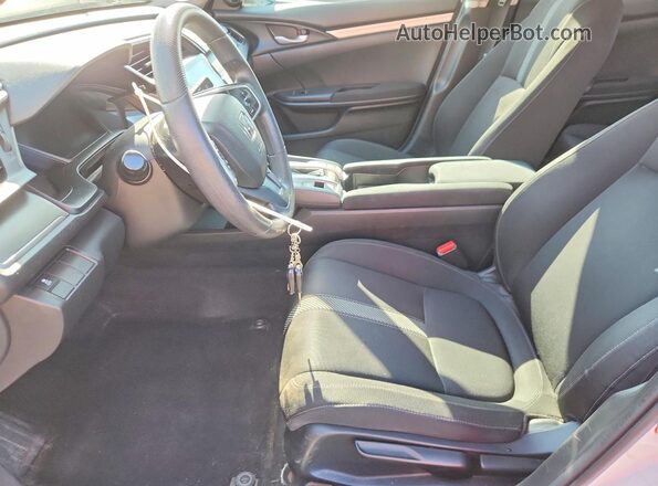 2HGFC2F57HH036552 2017 HONDA CIVIC Белый Вид салона спереди