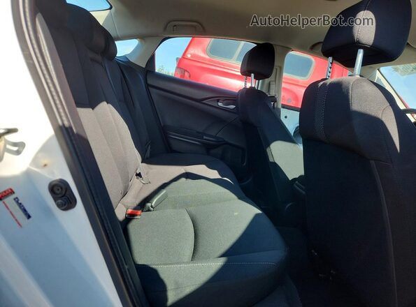 2HGFC2F57HH036552 2017 HONDA CIVIC Белый Вид задних сидений