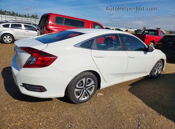 2HGFC2F57HH036552 2017 HONDA CIVIC Белый Задняя правая четверть