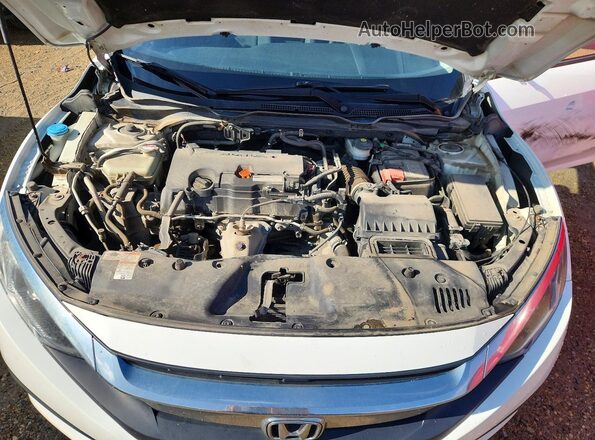 2HGFC2F57HH036552 2017 HONDA CIVIC Белый Вид задней части салона