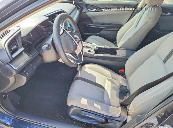 2HGFC2F57HH543838 2017 HONDA CIVIC Black Առջևի վահանակի տեսք