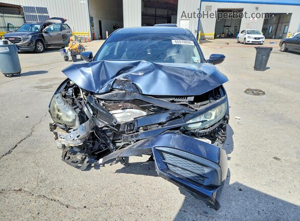 2HGFC2F57HH543838 2017 HONDA CIVIC Black Հետևի տեսք