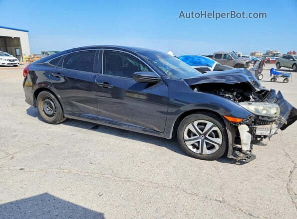 2HGFC2F57HH543838 2017 HONDA CIVIC Black Դիմացի տեսք