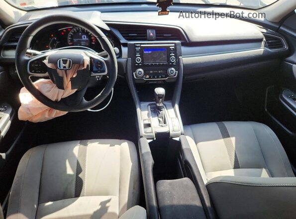 2HGFC2F57HH543838 2017 HONDA CIVIC Black Սարքավորումների վահանակի տեսք