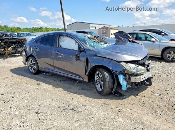 2HGFC2F57HH566360 2017 HONDA CIVIC Gray Передня права чверть