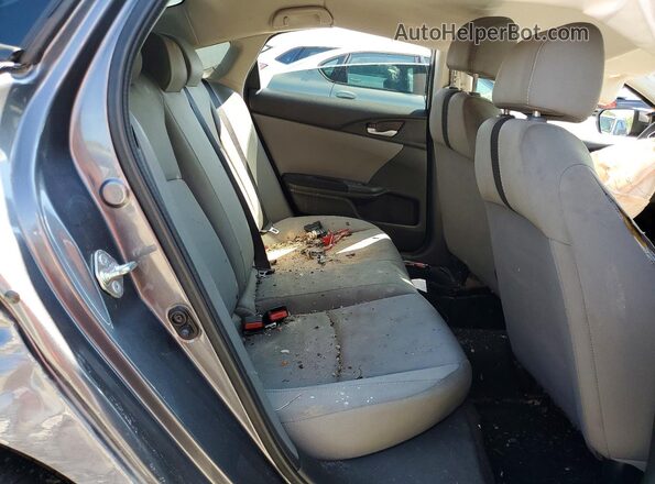 2HGFC2F57HH566360 2017 HONDA CIVIC Gray Вид задніх сидінь