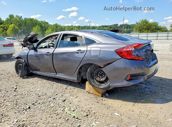 2HGFC2F57HH566360 2017 HONDA CIVIC Gray Задня ліва чверть