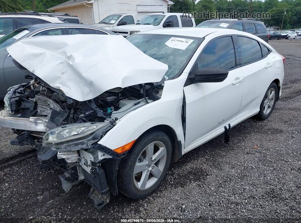 2HGFC2F57JH504964 2018 HONDA CIVIC White Передня ліва чверть