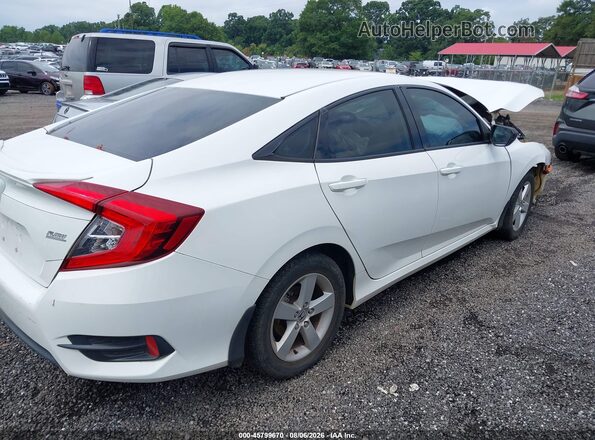 2HGFC2F57JH504964 2018 HONDA CIVIC White Задня права чверть