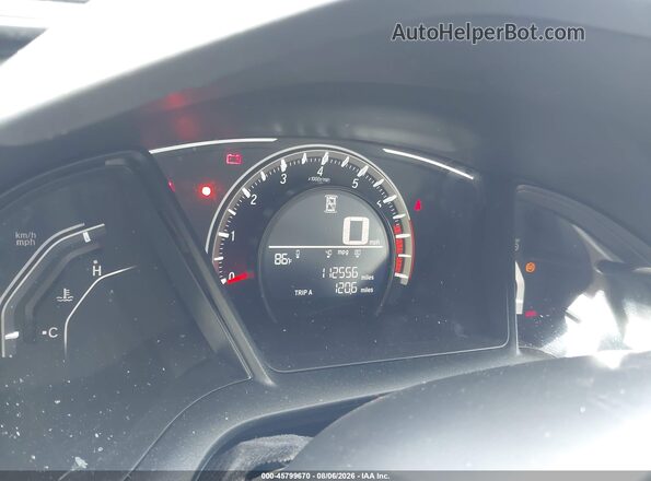 2HGFC2F57JH504964 2018 HONDA CIVIC White Вид задніх сидінь