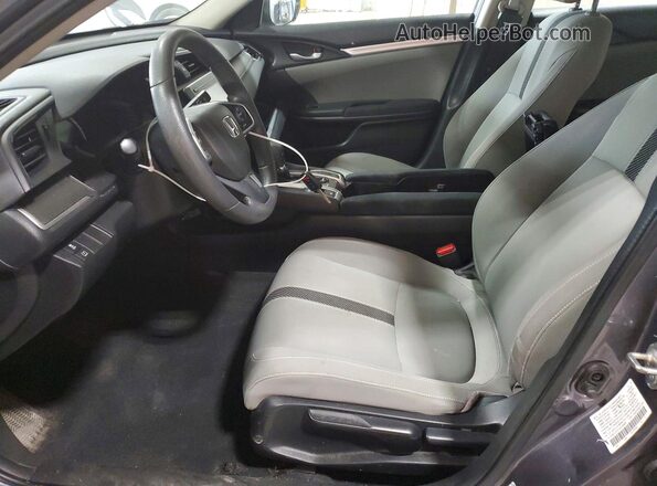 2HGFC2F57JH524809 2018 HONDA CIVIC Gray Սալոնի դիմացի տեսք