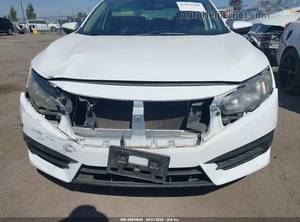 2HGFC2F57JH532926 2018 HONDA CIVIC White წინა ხედი
