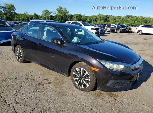 2HGFC2F57JH540928 2018 HONDA CIVIC Black Front right
