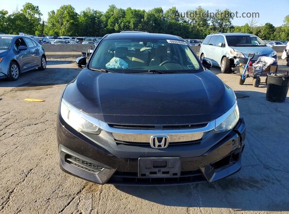 2HGFC2F57JH540928 2018 HONDA CIVIC Black Front view