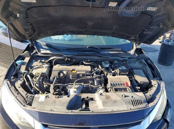 2HGFC2F57JH540928 2018 HONDA CIVIC Black Rear interior view