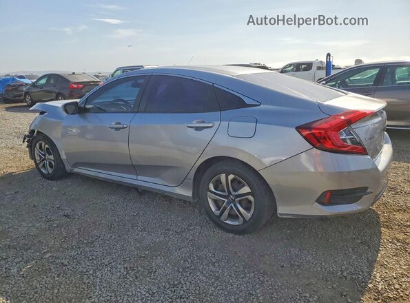 2HGFC2F57JH543795 2018 HONDA CIVIC Серебряный Задняя левая четверть