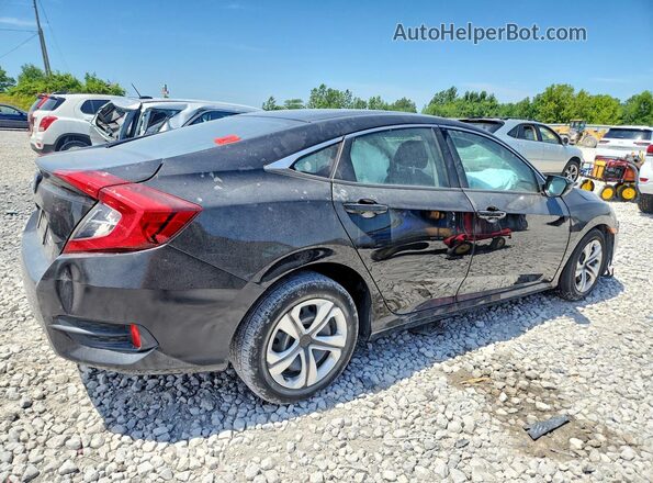 2HGFC2F57JH584346 2018 HONDA CIVIC Black Rear right