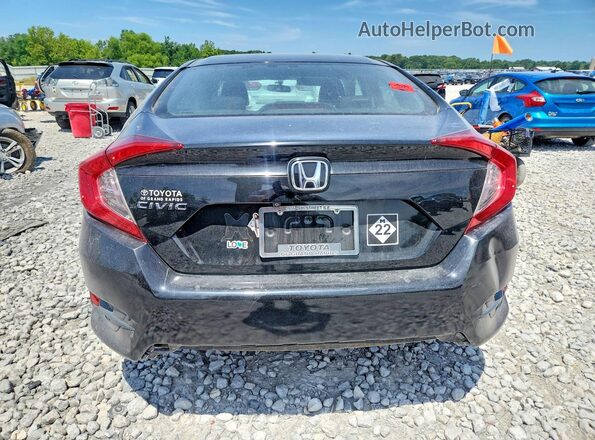 2HGFC2F57JH584346 2018 HONDA CIVIC Black Rear view