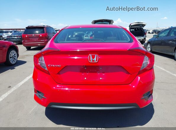 2HGFC2F57JH597680 2018 HONDA CIVIC Red 