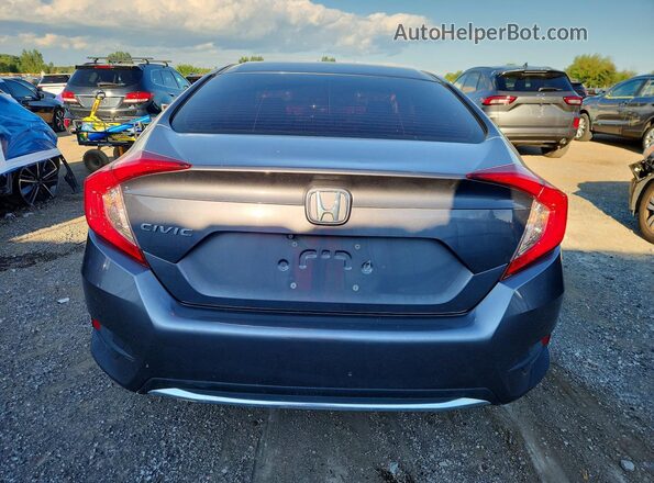 2HGFC2F57MH016764 2021 HONDA CIVIC Gray უკანა ხედი