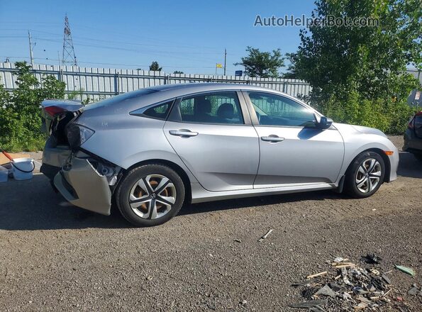 2HGFC2F58GH011609 2016 HONDA CIVIC Silver Հետևի աջ