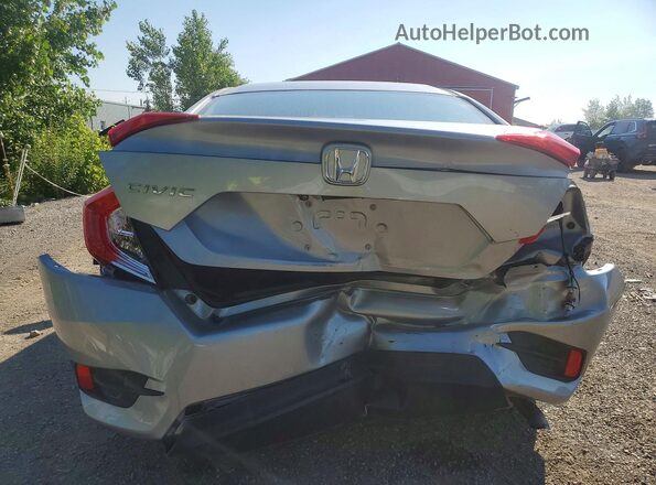 2HGFC2F58GH011609 2016 HONDA CIVIC Silver Հետևի տեսք
