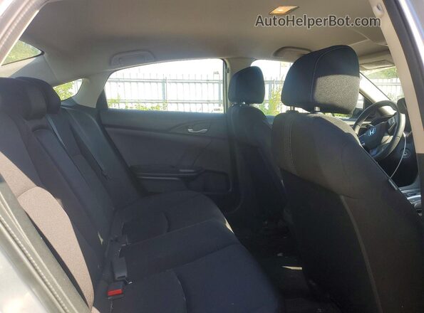 2HGFC2F58GH011609 2016 HONDA CIVIC Silver Հետևի նստատեղերի տեսք