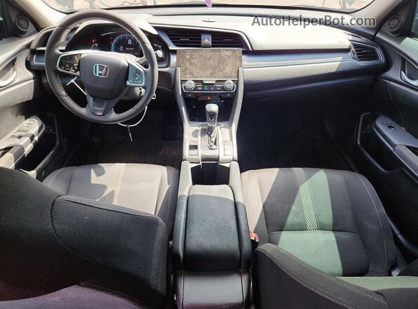 2HGFC2F58GH027308 2016 HONDA CIVIC Black წინა პანელის ხედი