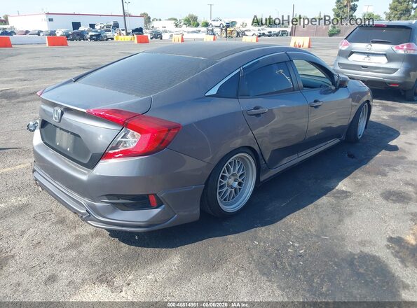 2HGFC2F58GH531860 2016 HONDA CIVIC Gray Trasero derecho
