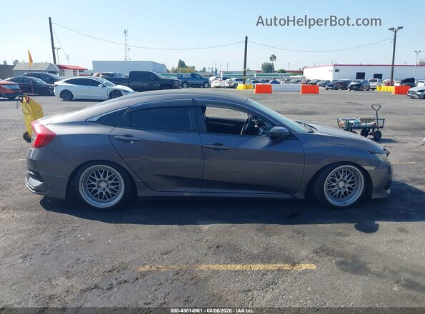 2HGFC2F58GH531860 2016 HONDA CIVIC Gray Vista interior trasera