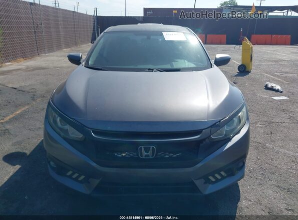 2HGFC2F58GH531860 2016 HONDA CIVIC Gray Vista del cuadro de instrumentos