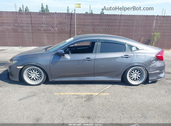 2HGFC2F58GH531860 2016 HONDA CIVIC Gray Vista interior de 360 grados