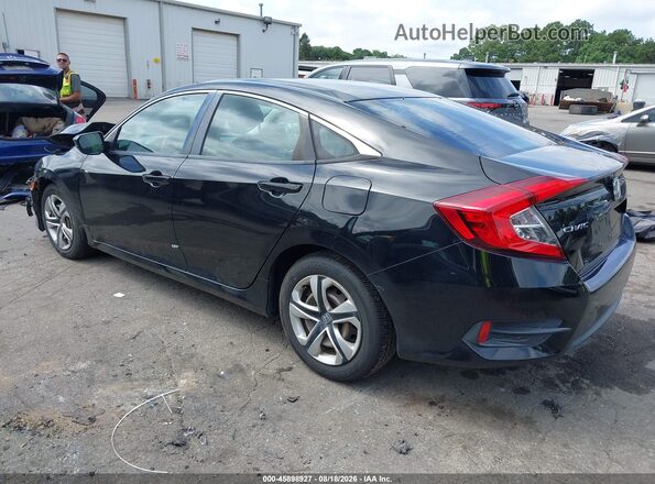 2HGFC2F58GH532782 2016 HONDA CIVIC Black Задня ліва чверть