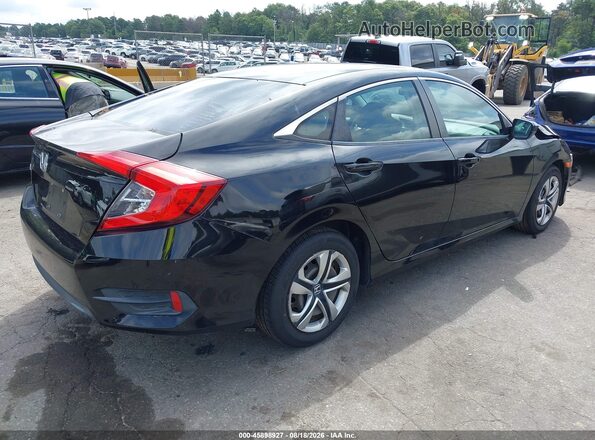 2HGFC2F58GH532782 2016 HONDA CIVIC Black Задня права чверть