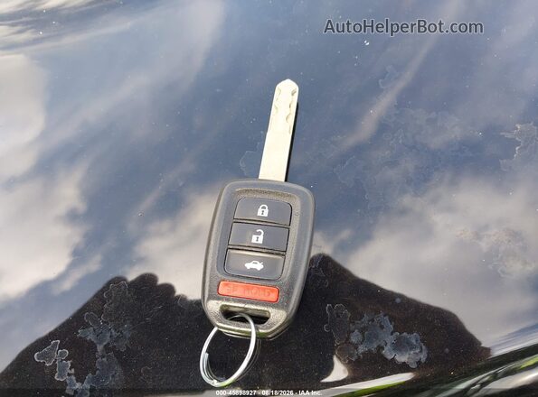 2HGFC2F58GH532782 2016 HONDA CIVIC Black Вид панелі приладів