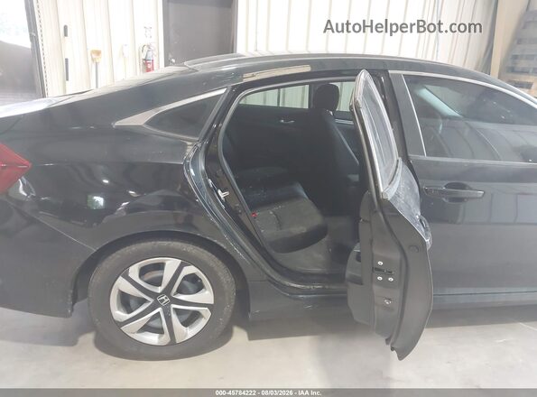 2HGFC2F58GH538906 2016 HONDA CIVIC Black VIN კოდის სტიკერის ხედი