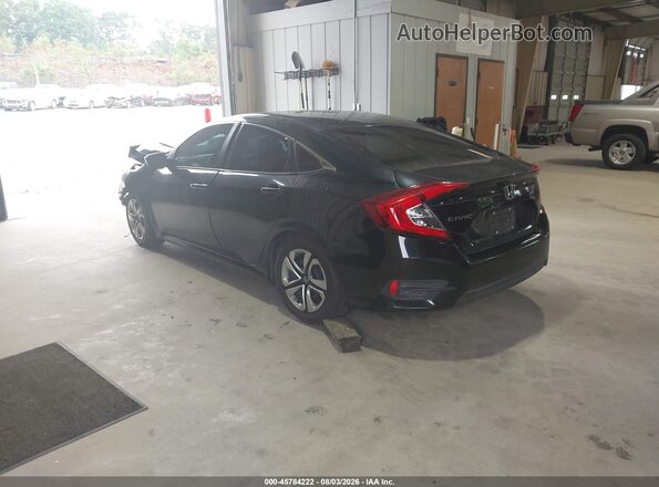 2HGFC2F58GH538906 2016 HONDA CIVIC Black უკანა მარცხენა