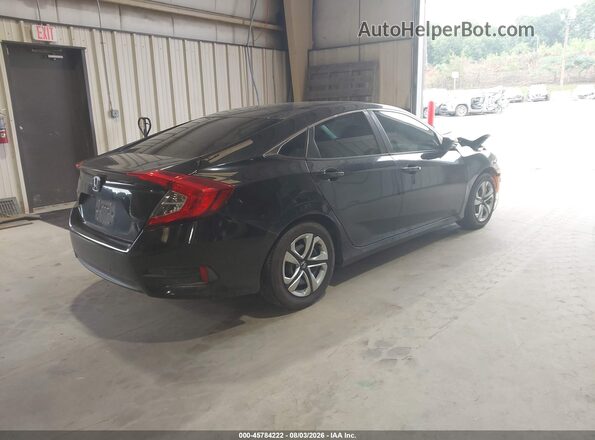 2HGFC2F58GH538906 2016 HONDA CIVIC Черный Задняя правая четверть