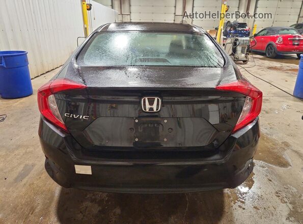 2HGFC2F58GH539652 2016 HONDA CIVIC Black Вид ззаду