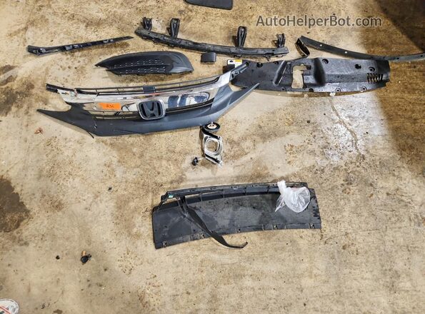 2HGFC2F58GH539652 2016 HONDA CIVIC Black Вид підкапотного простору