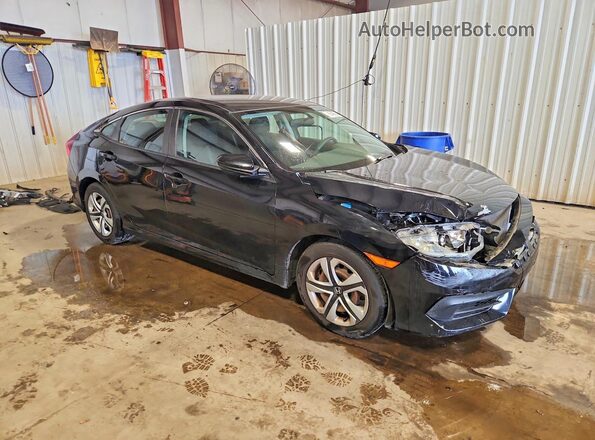 2HGFC2F58GH539652 2016 HONDA CIVIC Black Передня права чверть