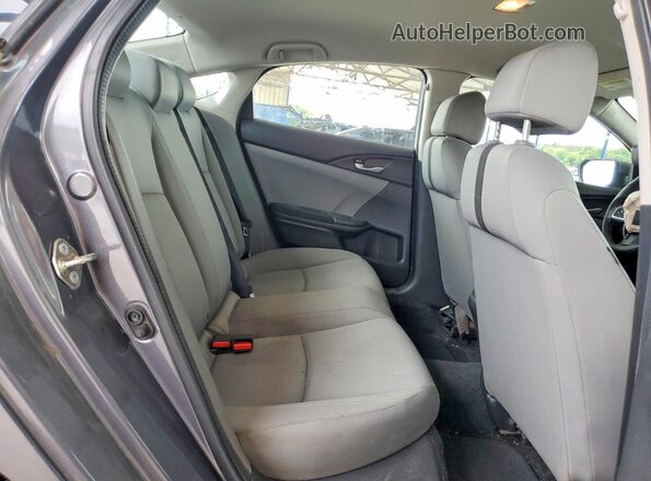 2HGFC2F58GH543944 2016 HONDA CIVIC Gray Հետևի նստատեղերի տեսք