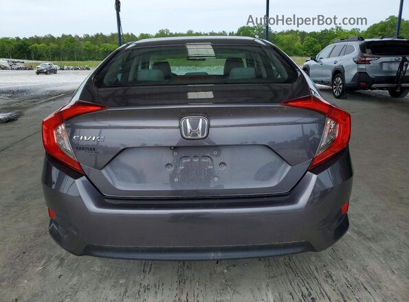 2HGFC2F58GH543944 2016 HONDA CIVIC Gray Հետևի տեսք