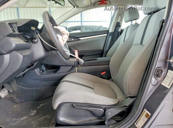 2HGFC2F58GH543944 2016 HONDA CIVIC Gray Սալոնի դիմացի տեսք